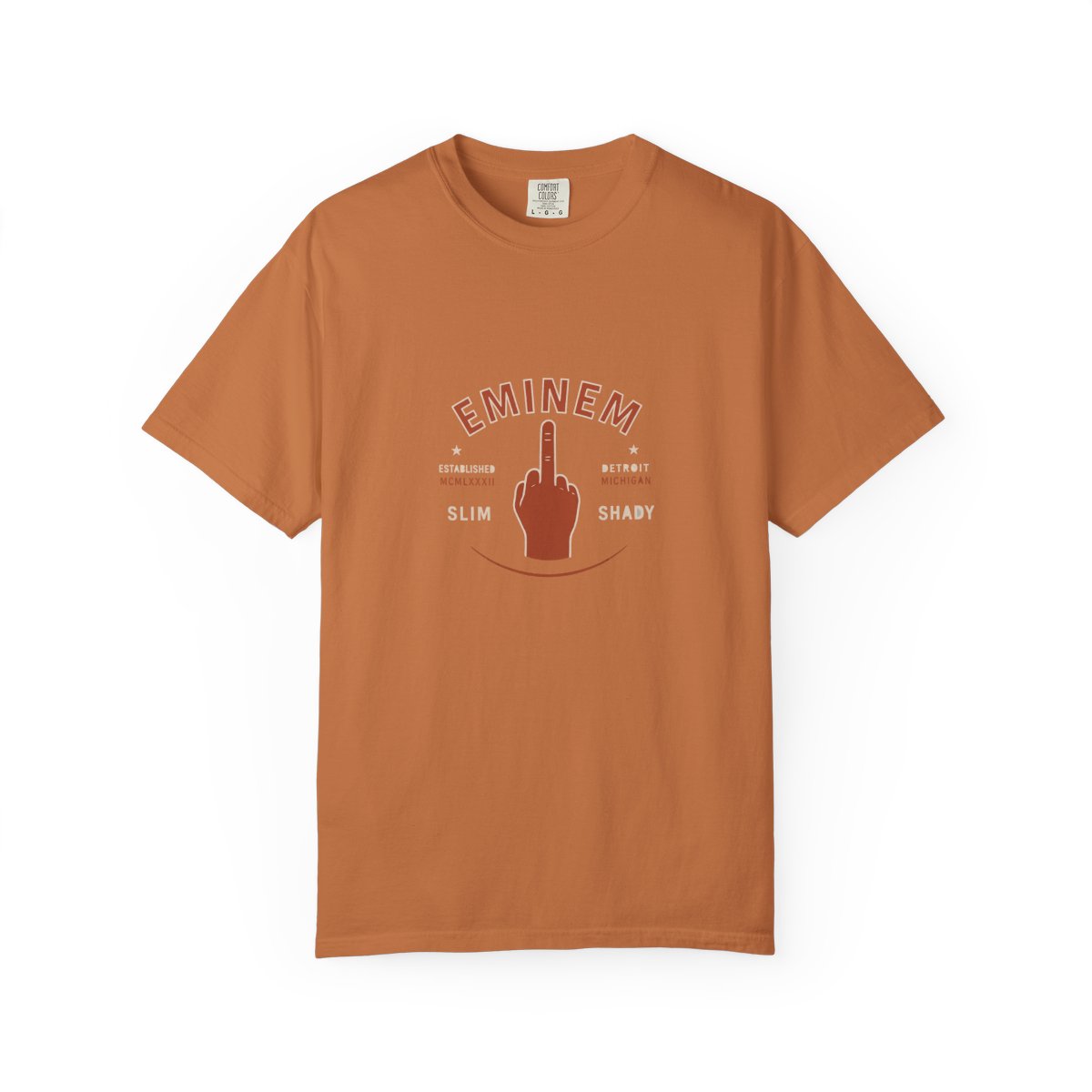 Eminem Detroit Finger Graphic T-Shirt - Official t-shirts merchandise
