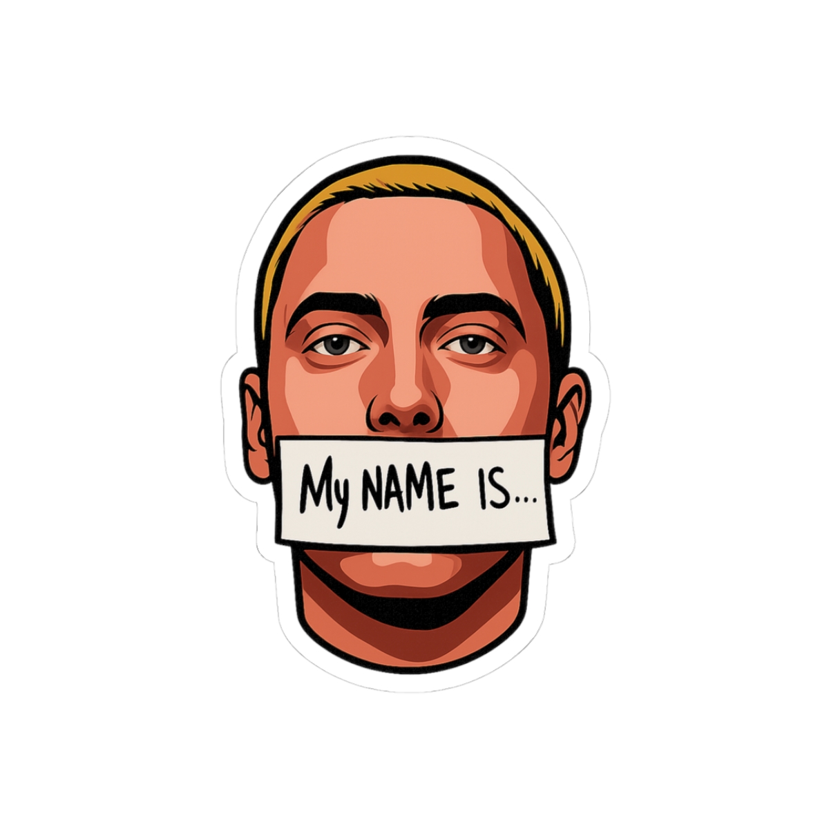 Eminem Rap Icon Sticker - Official stickers merchandise