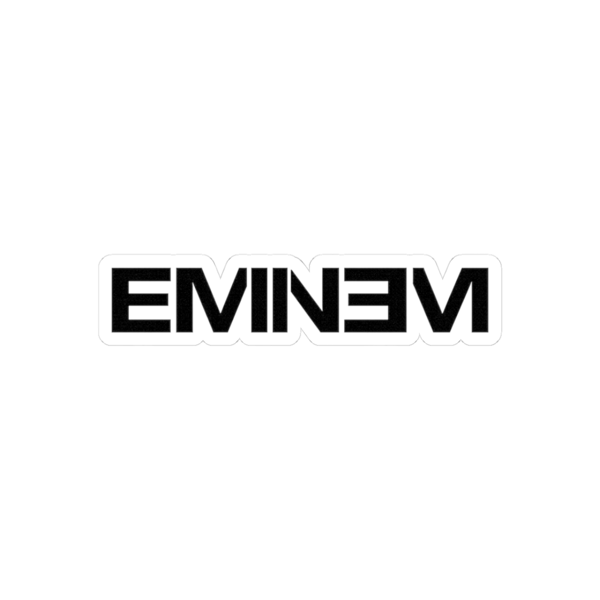 Bold Eminem Studio Wood Sticker - Official stickers merchandise