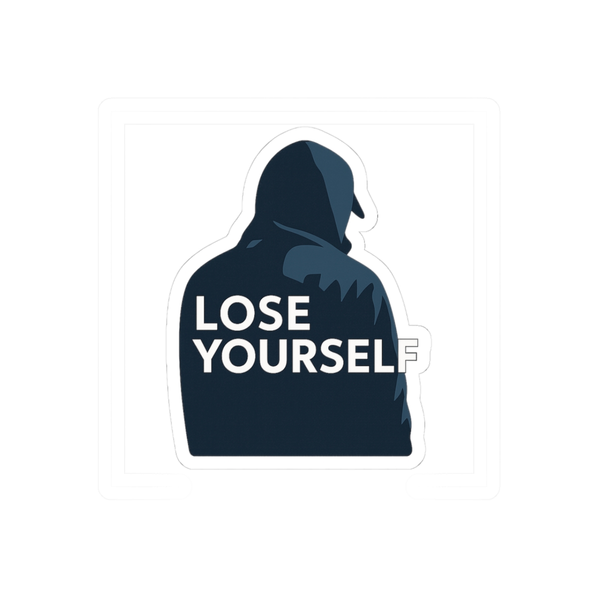Eminem Lose Yourself Hip-Hop Illustration Sticker - Official stickers merchandise