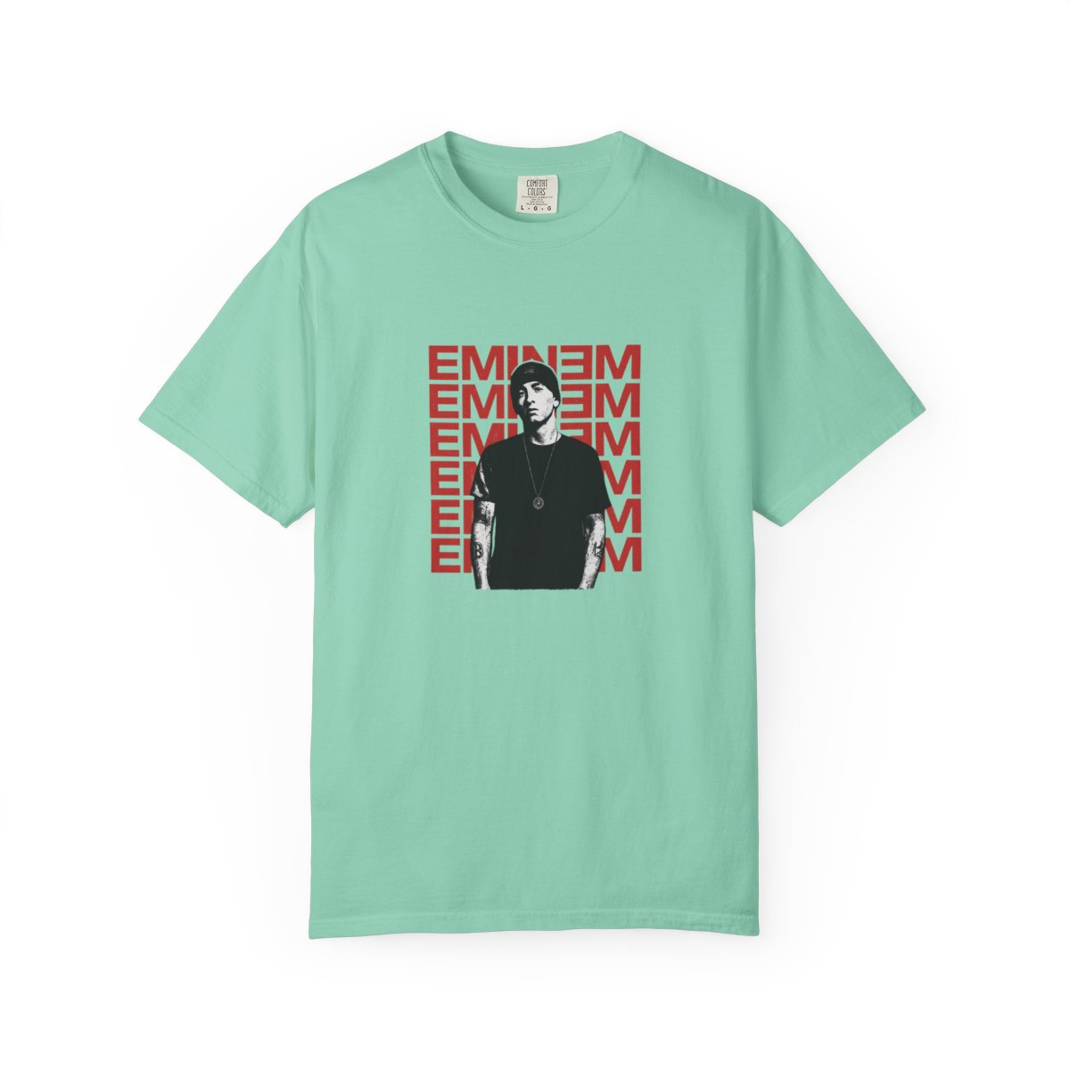 Eminem Best Selling Rapper Graphic T-Shirt - alternate angle 5, merchandise