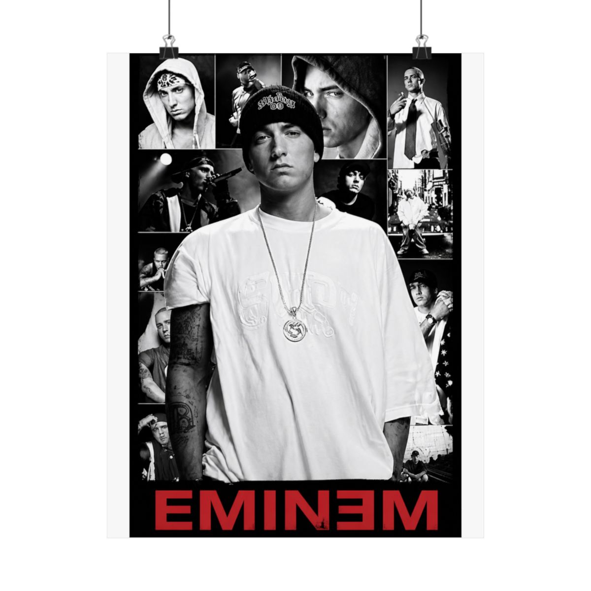 Eminem Collage Poster 36 x 24 Inches